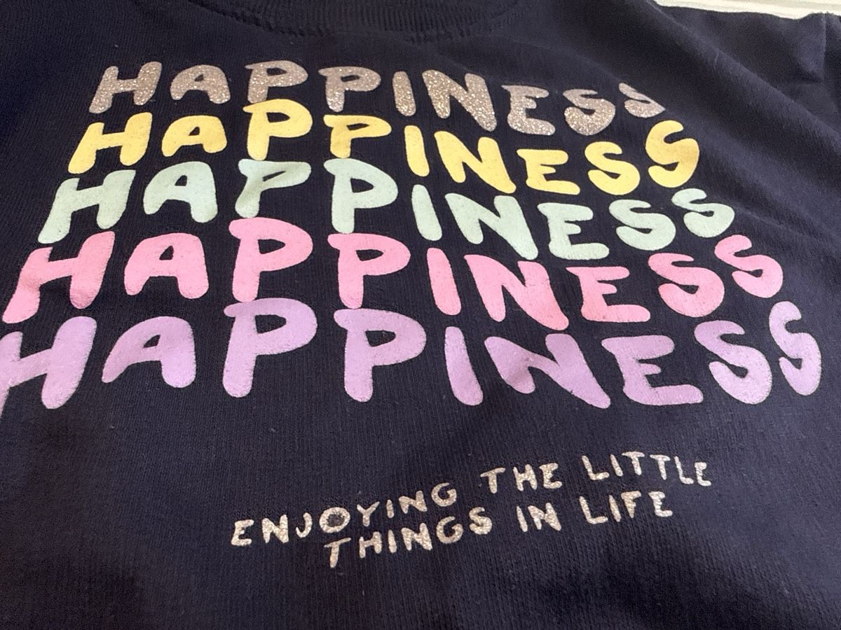 Maglioni & Felpe: Pulli Gr. 104 von Infinity Kids - Happiness Motiv! – Nuovo (secondo la descrizione) da Zürich venduto da Krikri21 1