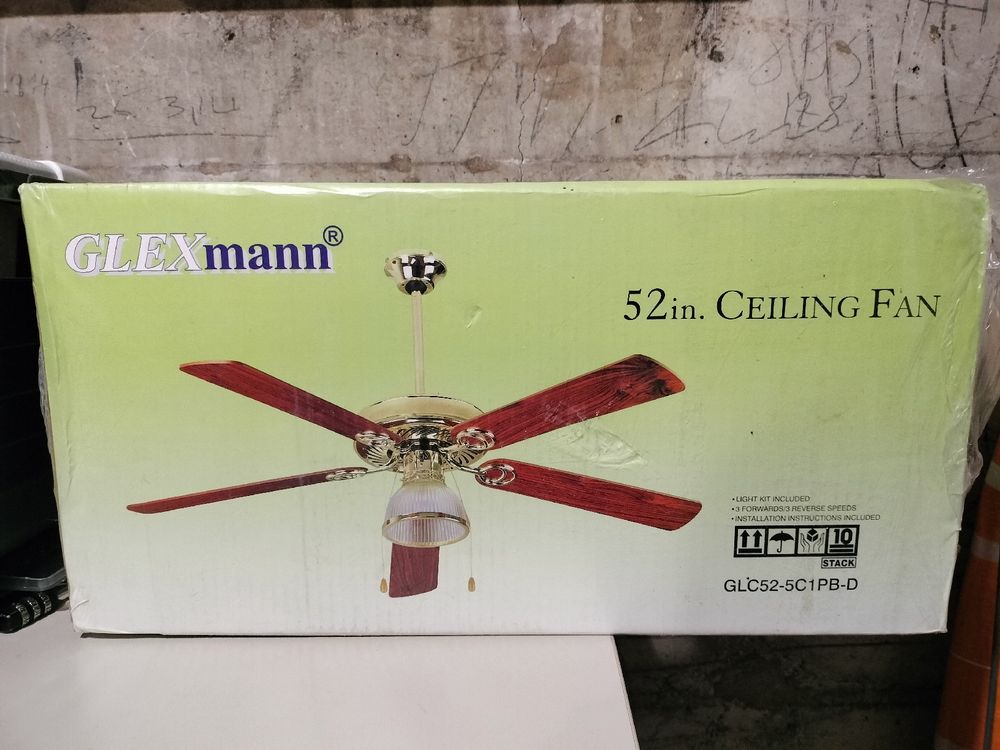 Deckenventilator mit Licht 1