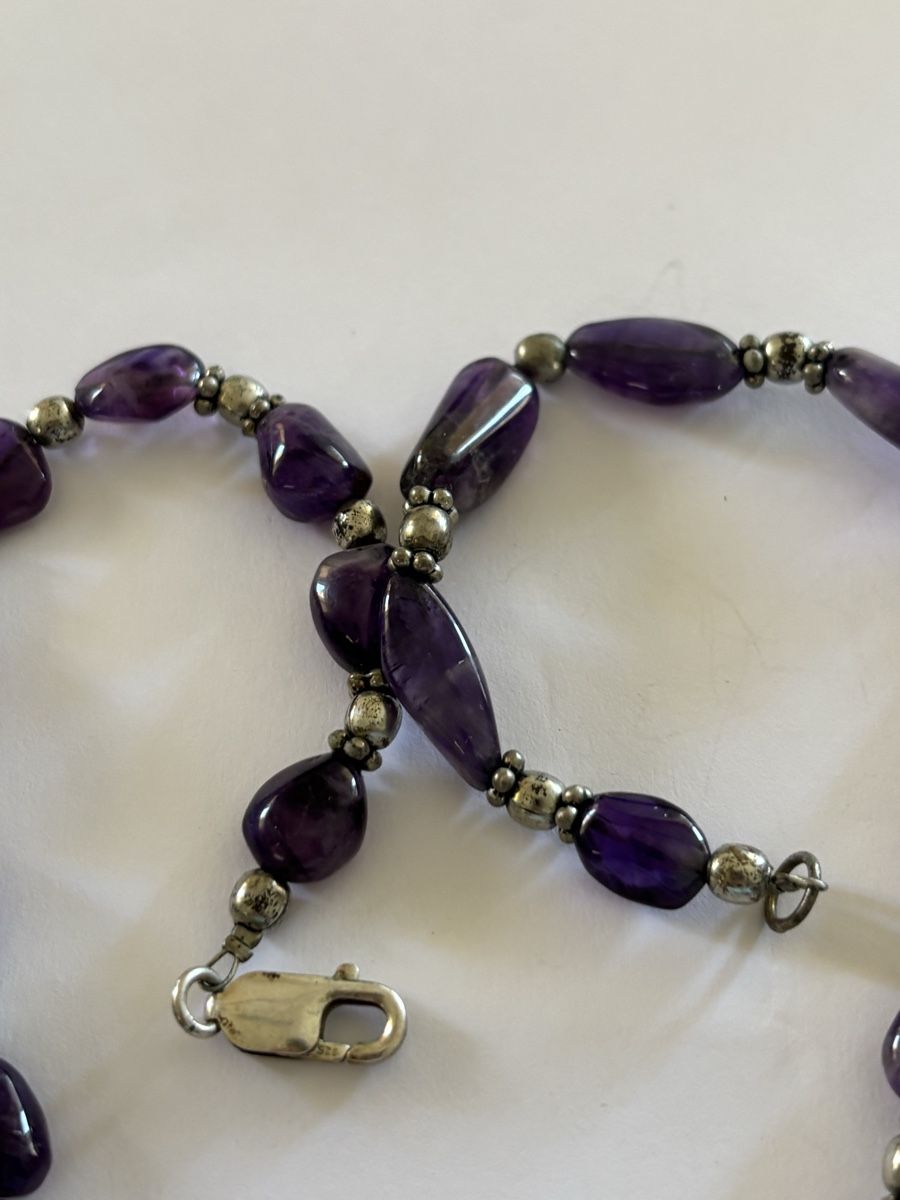 Catenine: Kette Amethyst Silber 925 – Usato da Langnau am Albis venduto da flusspflege 3