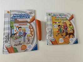 tiptoi Stift mit 2 Bücher Unser Zuhause, supermarkt tip toi