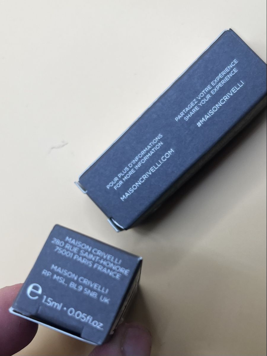 Profumi & Eau de Toilette: EXDP 2 x 1,5ml Maison Crivelli – Nuovo e nell'imballaggio originale da Genève venduto da StaceyH 1