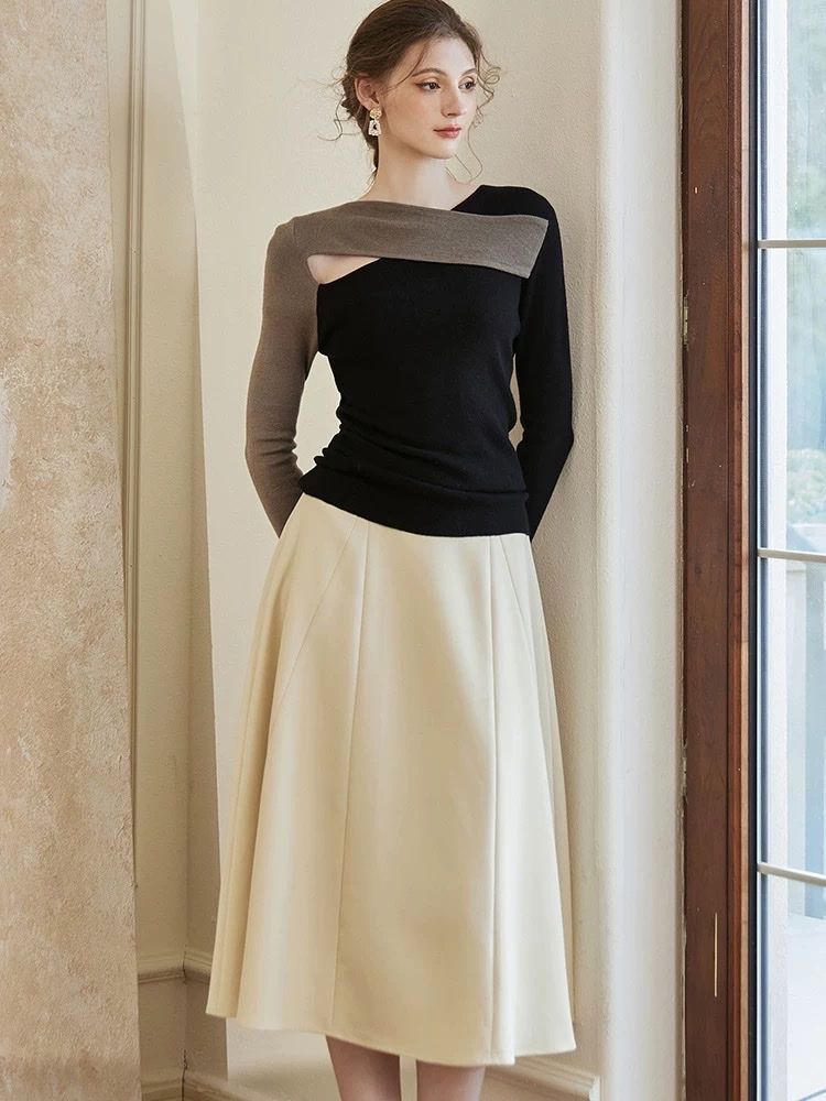 Lana: Completely new wool Elegant Womens Cutout Sweater M – Nuovo e nell'imballaggio originale da Basel venduto da 550_ckp6 2