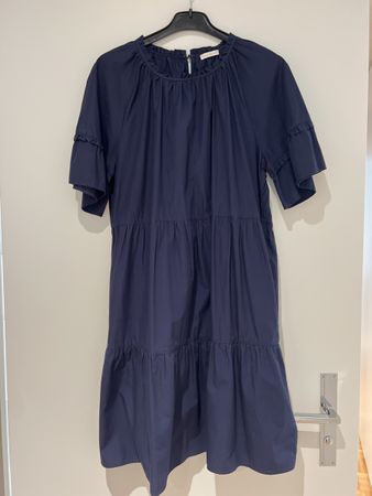 Kleid navy Gr L, 1x getragen