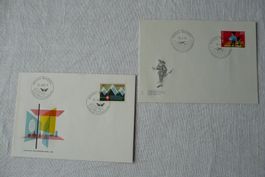1968 / 70 2 Belege MUBA