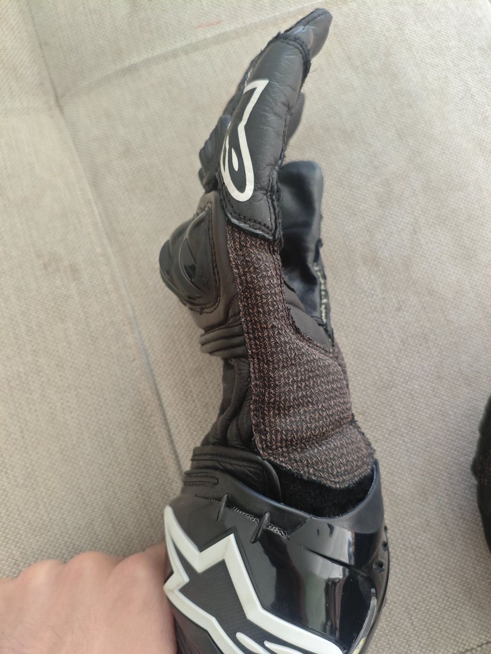 Alpinestars Sonstige Accessoires für Herren: Alpinestars Supertech motorcycle gloves – Gebraucht aus Romont FR von dem_ck68 4