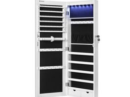 Schmuckschrank hängend LED-Spiegelschrank MIRANO