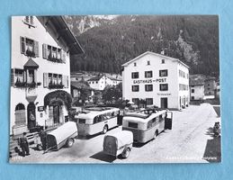 Andeer - Postplatz - Gasthaus Post - Postauto Cabrio