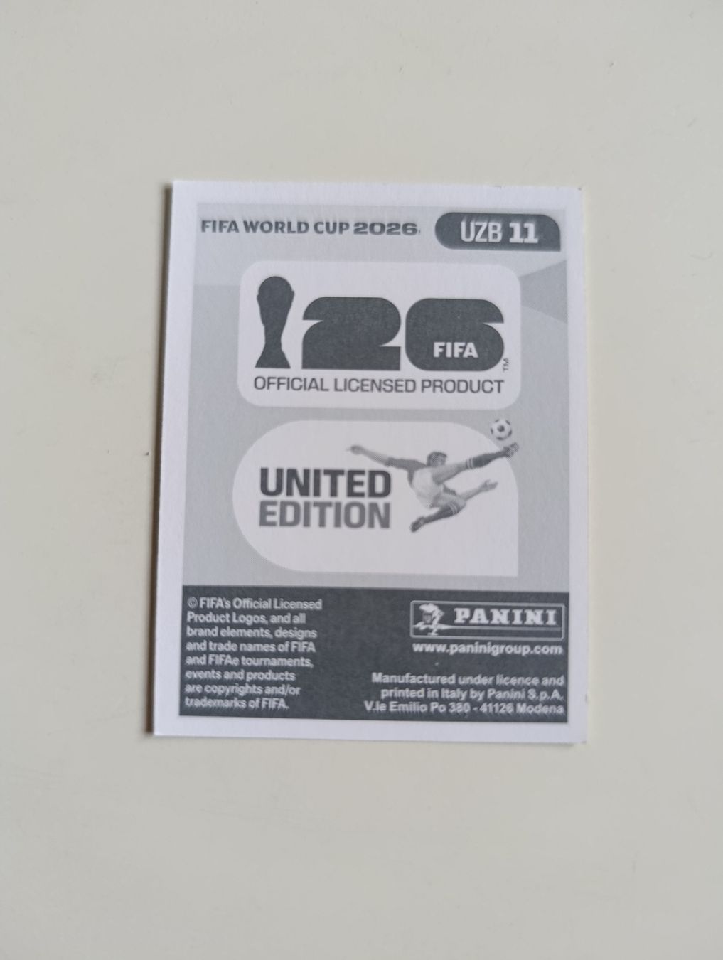 Panini Carte collezionabili: Panini World Cup 2026 UZB 11 Shukurov – Nuovo (secondo la descrizione) da Lavey-Village venduto da pas_7xd2 1