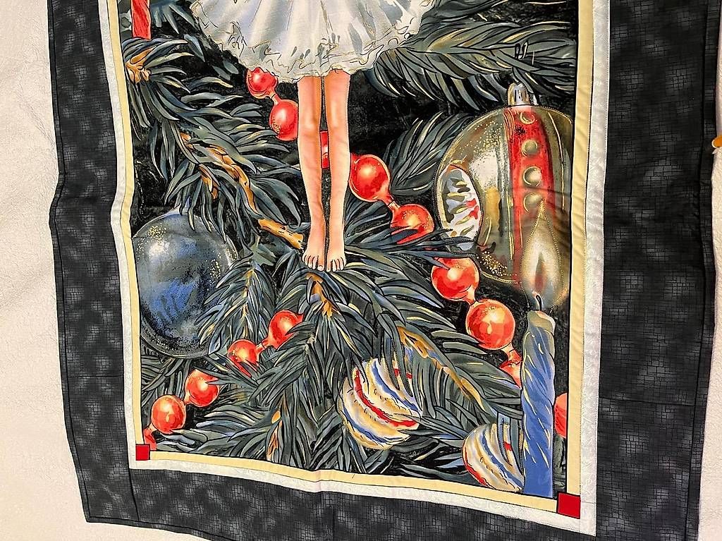 Couvertures: Patchwork Decke Weihnachtsfee – D'occasion à Gerlafingen par Trikerin 3