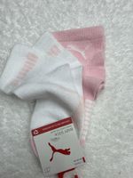 Chaussettes bébé Puma roses et blanches EU 23-26 neuves