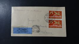erste Flugpost ZÜRICH - MAILAND  9.IX.25   169