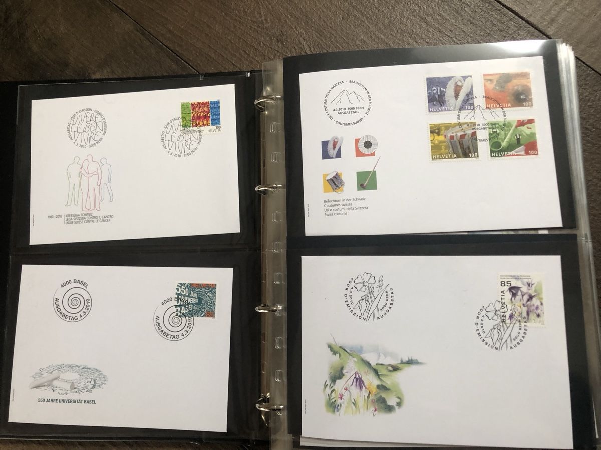 Tutti i francobolli: Schöne FDC Sammlung SCHWEIZ 2010-2014 – Nuovo (secondo la descrizione) da Lufingen venduto da Rac0 1