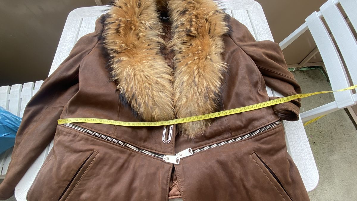 Giacche: Braune Lammlederjacke mit  echtem Fuchspelz – Usato da luzern venduto da bar_5gtr 8