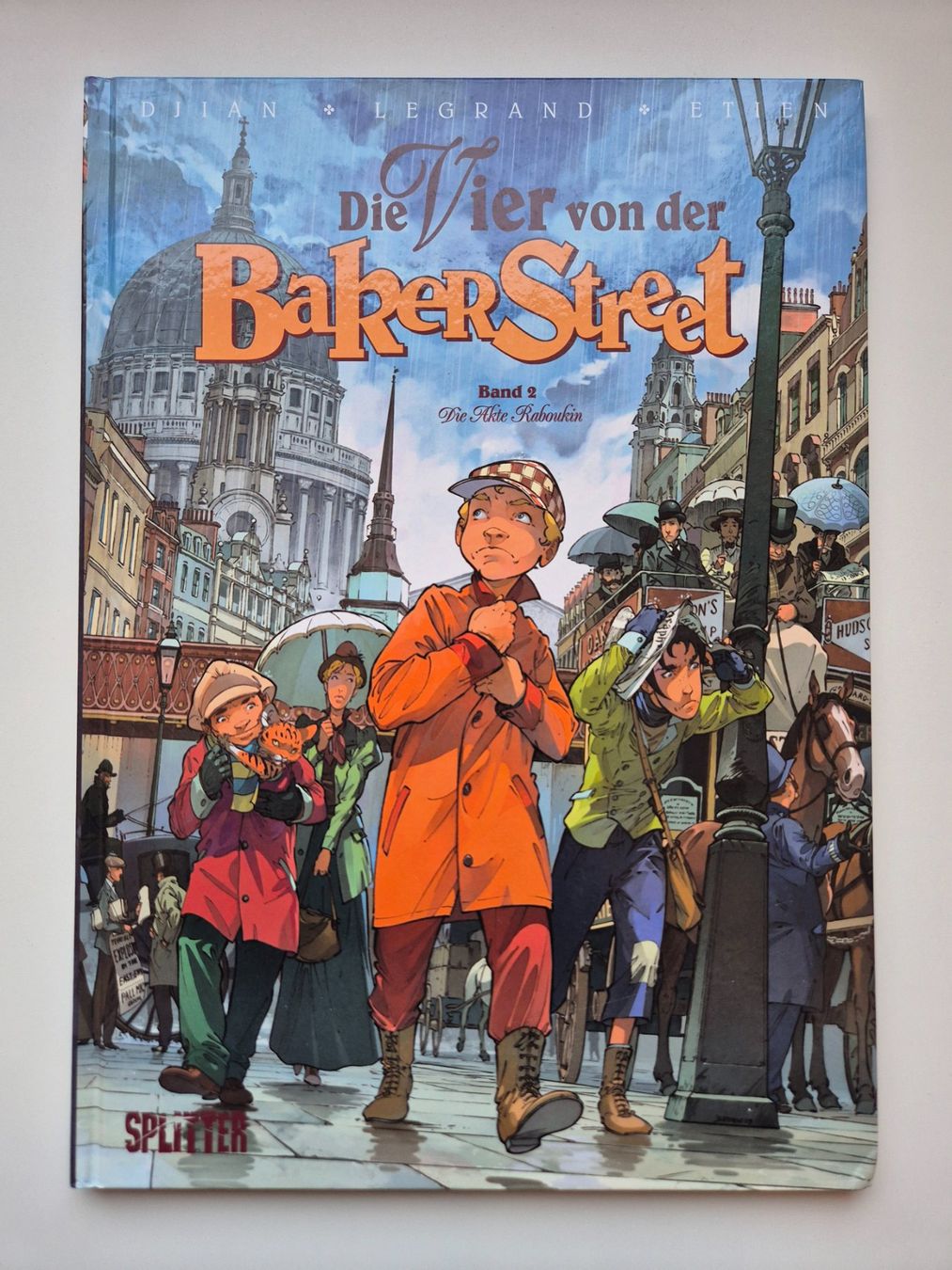 Comics: Die Vier von der BAKER STREET   /  Splitter Comic – Gebraucht aus Niederweningen von Obson