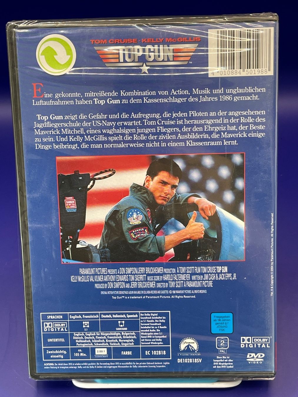 Alle DVDs: Top Gun – Neu und originalverpackt aus Rüti ZH von alumedien 1