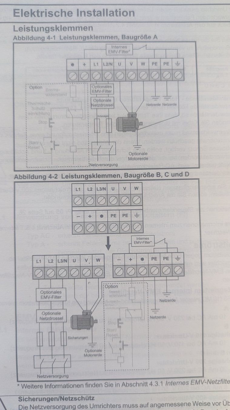 Elektronikbauteile: Frequenzumrichter Emerson Control Techniques SKA1200055 0,55 – Gebraucht aus Lotzwil von Kape 4
