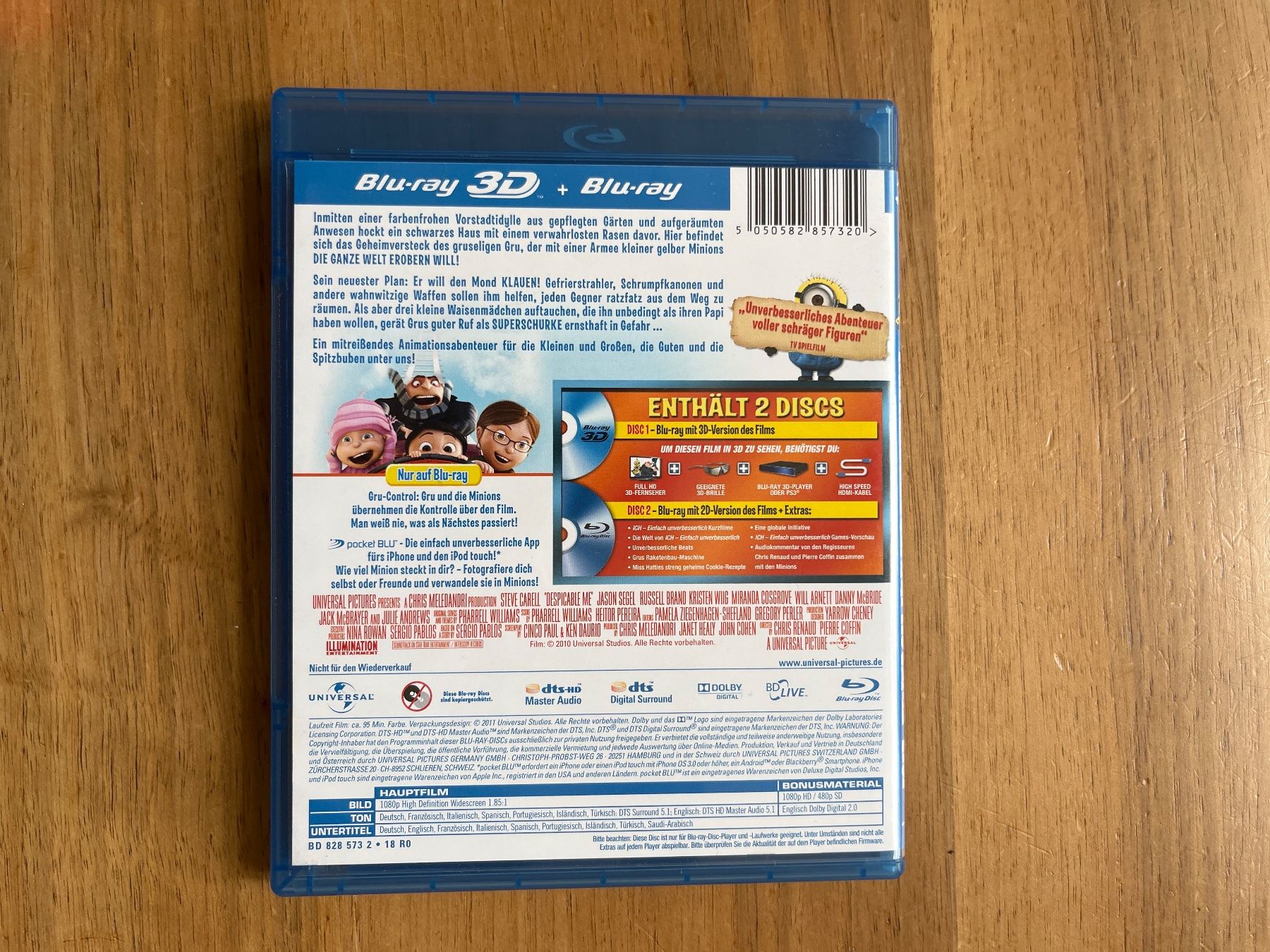 Tutti i DVDs: Blu Ray 3 D - ein Dieb wird lieb – Nuovo (secondo la descrizione) da Stans venduto da scheuerc 1