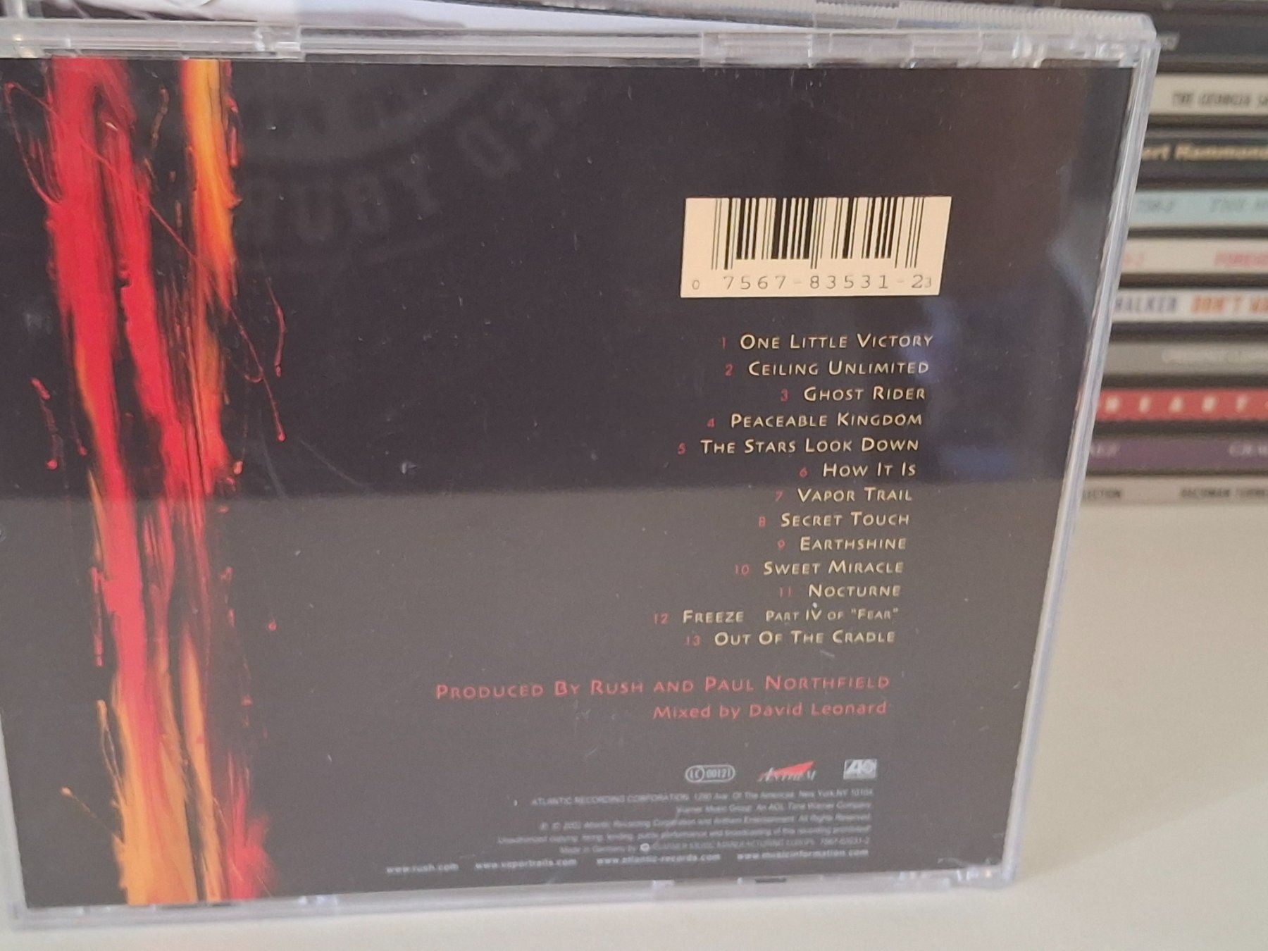 CDs: CD Rush  - Vapor Trails – D'occasion à Aarberg par Jackup1 1