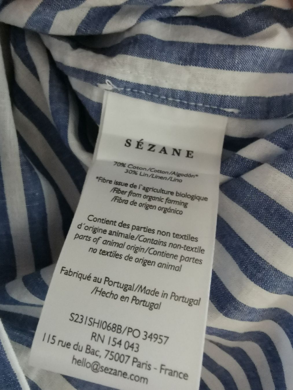 Sezane Blusen: Sezane  – Gebraucht aus Schaffhausen von Ginsalabim 1