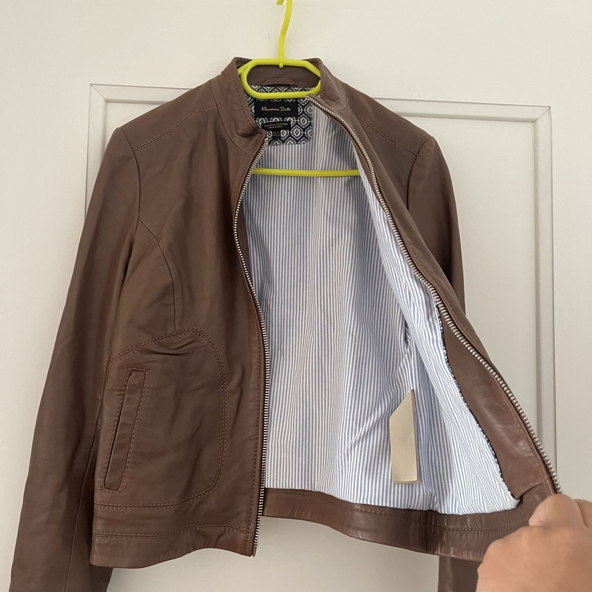 Massimo Dutti Jacken: Massimo Dutti Lederjacke – Braun – Größe M – Neu (gemäss Beschreibung) aus Bern von dek_7bjd 2