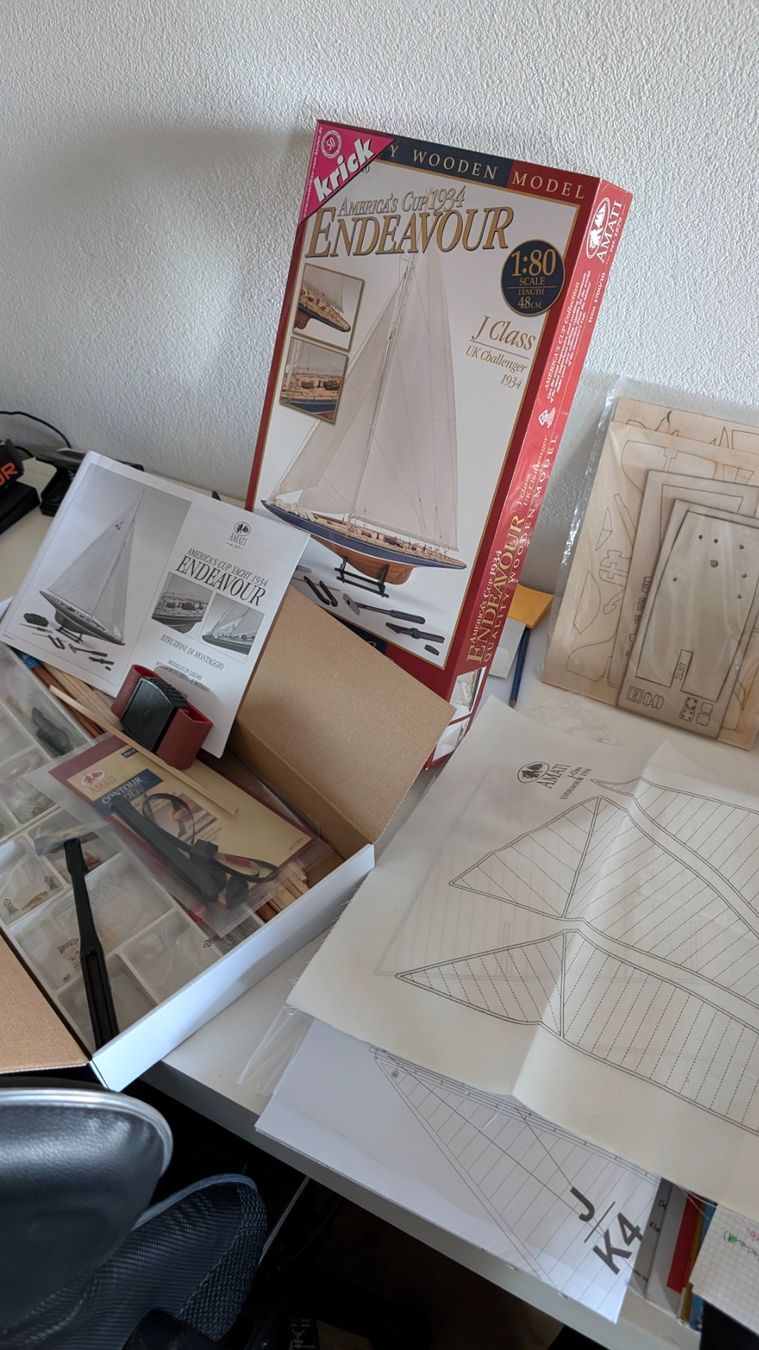 Kit di costruzioni: Endeavour 1934 mit Werkzeugset Baukasten – Nuovo (secondo la descrizione) da Zürich venduto da atame 1