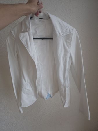 Weisser Sisley Blazer, Gr.38