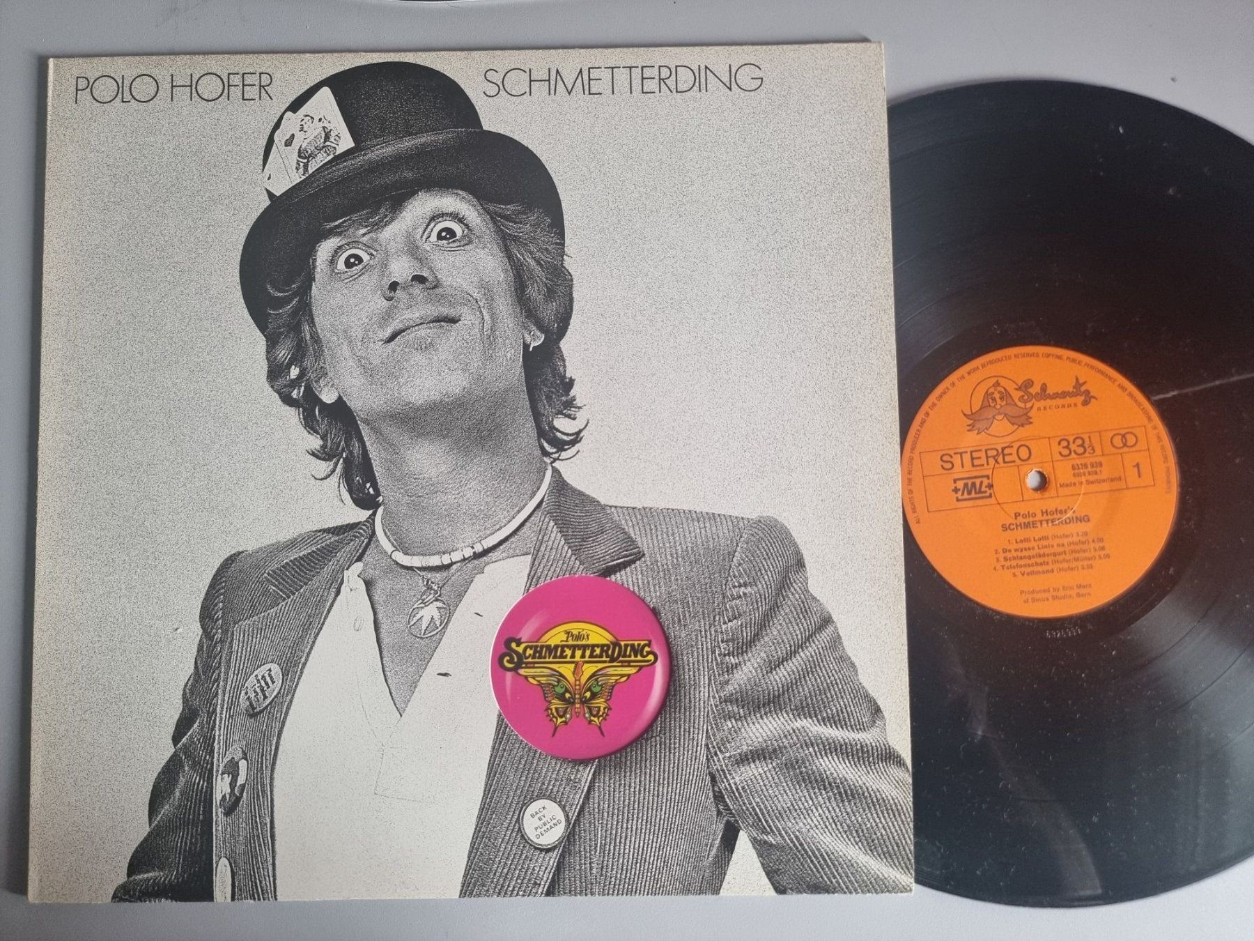Schallplatten: LP Polo's Schmetterding – Schmetterding – Gebraucht aus Schaffhausen von Kellerrassel