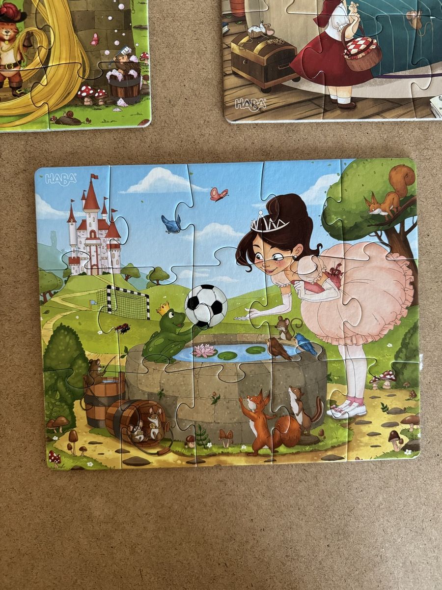 Haba Puzzle: 3 Märchenpuzzles Prinzessinnen – Usato da Buchberg venduto da MaddieF 4