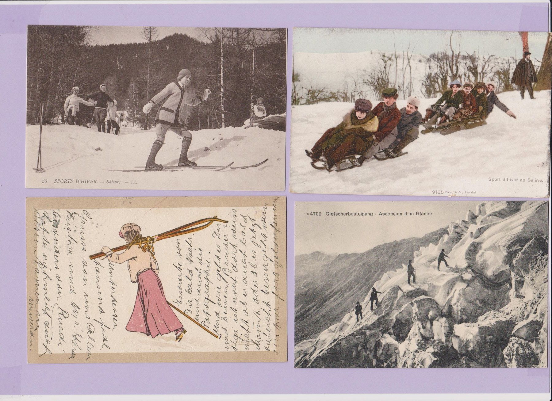 Cartoline postali: Wintersport   -   30 alte Ansichtskarten – Usato da Vitznau venduto da Ropaku 3