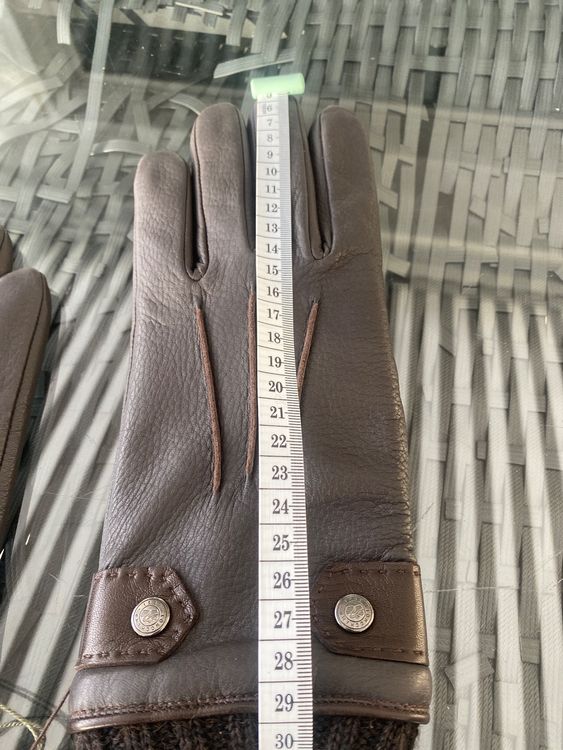 Autres accessoires hommes: Longchamp Leder-Handschuhe Neu ( 9) – Neuf avec emballage d'origine à Vezia par sidu03 6