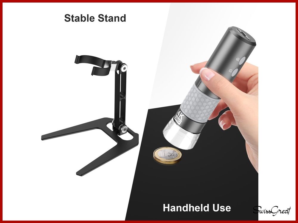 Mikro Heißluftgebläse 550W Mit Ständer - LCD Digital Für Präzise Temperatur