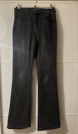 Schlaghosen Jeans grau Grösse 34