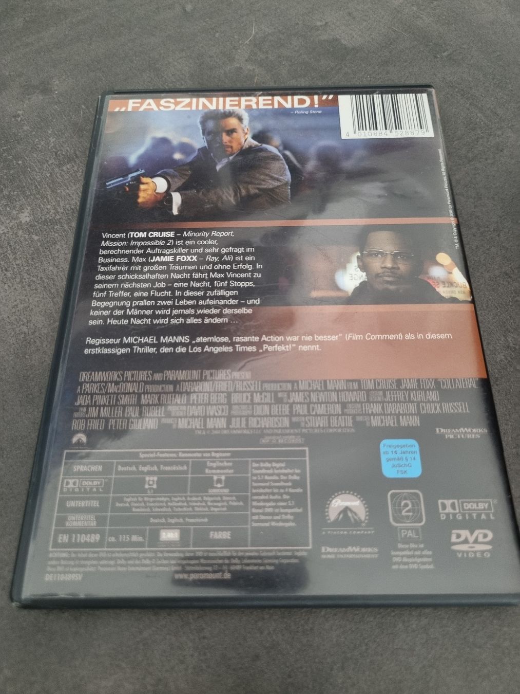 Tutti i DVDs: DVD Collateral guter Zustand – Usato da Thierachern venduto da rob_xm6d 1