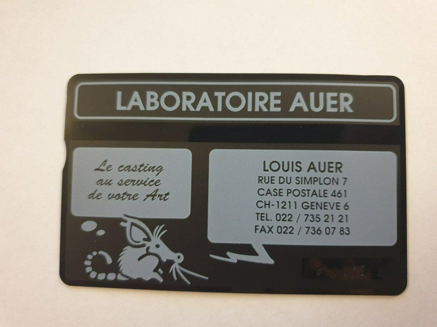 Schede telefoniche: Laboratoire Auer / 400ex / ungebr. – Nuovo (secondo la descrizione) da Rain venduto da chesz 1