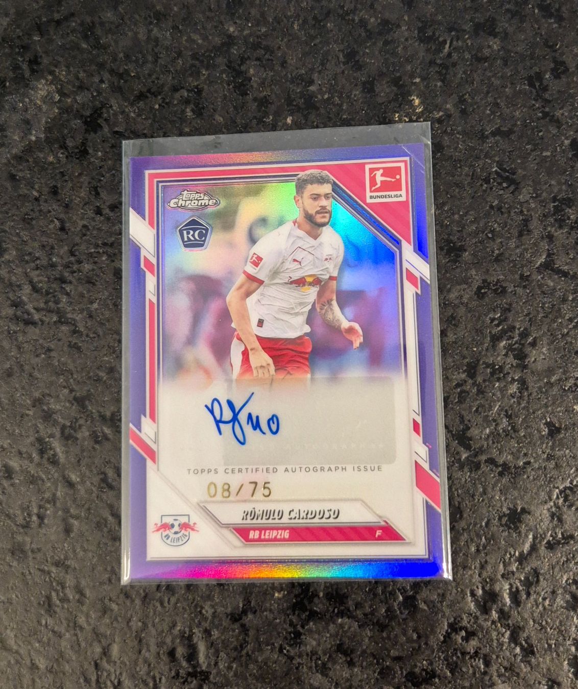 Topps Sammelbilder & Trading cards: Romulo Cardoso RC /75 Autogramm - RB Leipzig - Topps – Neu (gemäss Beschreibung) aus Burg AG von Danoe