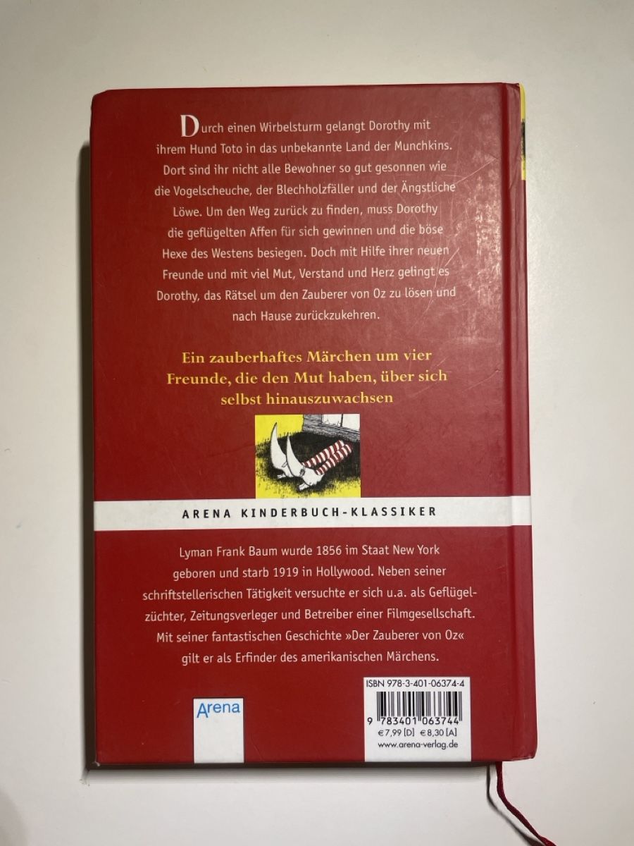 Libri: Der Zauberer von Oz – Nuovo (secondo la descrizione) da Jona venduto da liv_kjr6 1