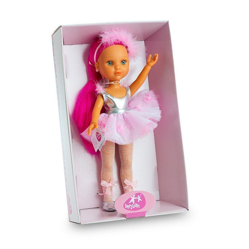 Bambole: Puppe Eva Ballerina von Berjuan – Nuovo e nell'imballaggio originale da Biel/Bienne venduto da Spiel-Markt 1
