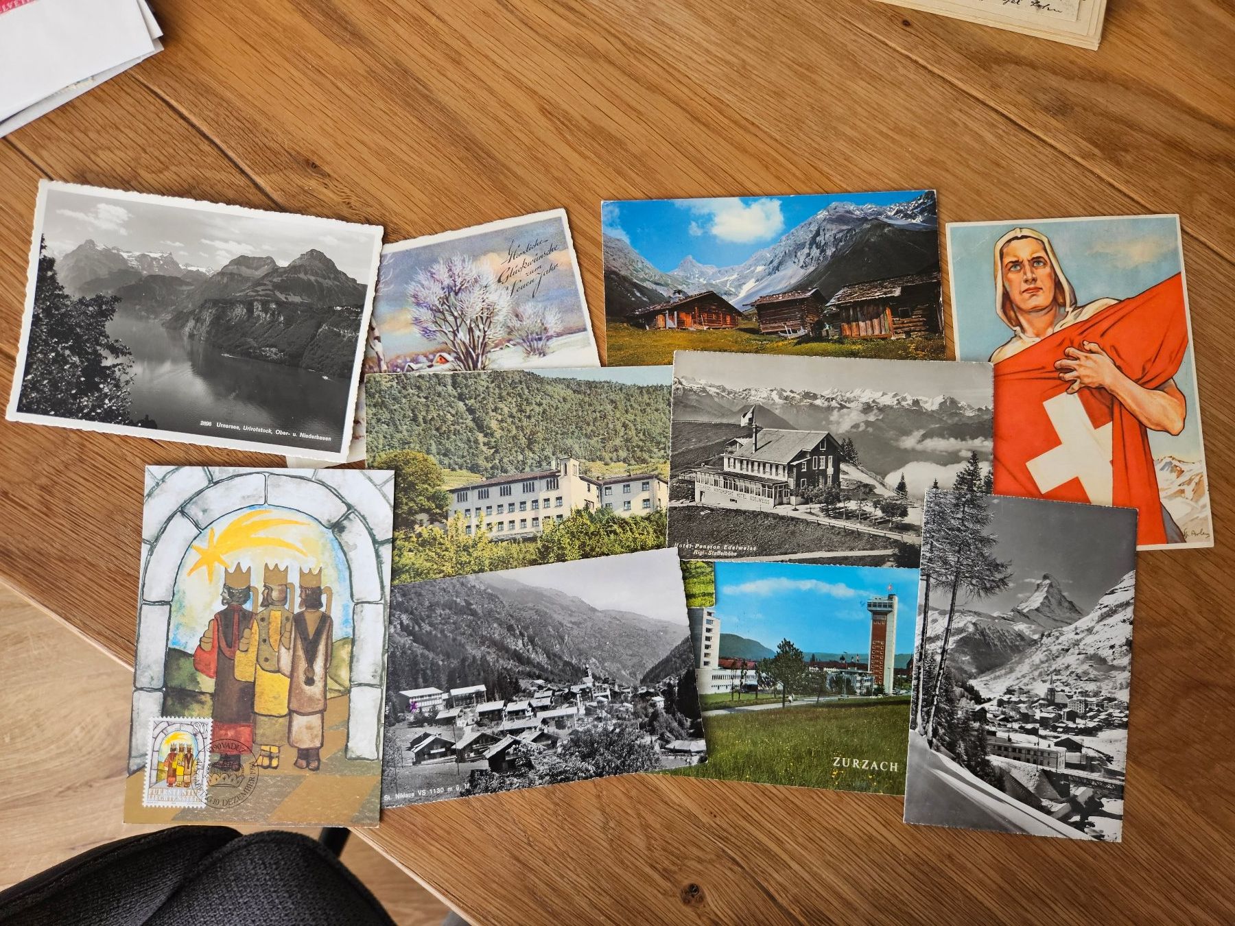 Cartoline postali: 10  Karten und Maxikarten für 2.-- – Nuovo (secondo la descrizione) da Buttikon SZ venduto da Marcelr 1