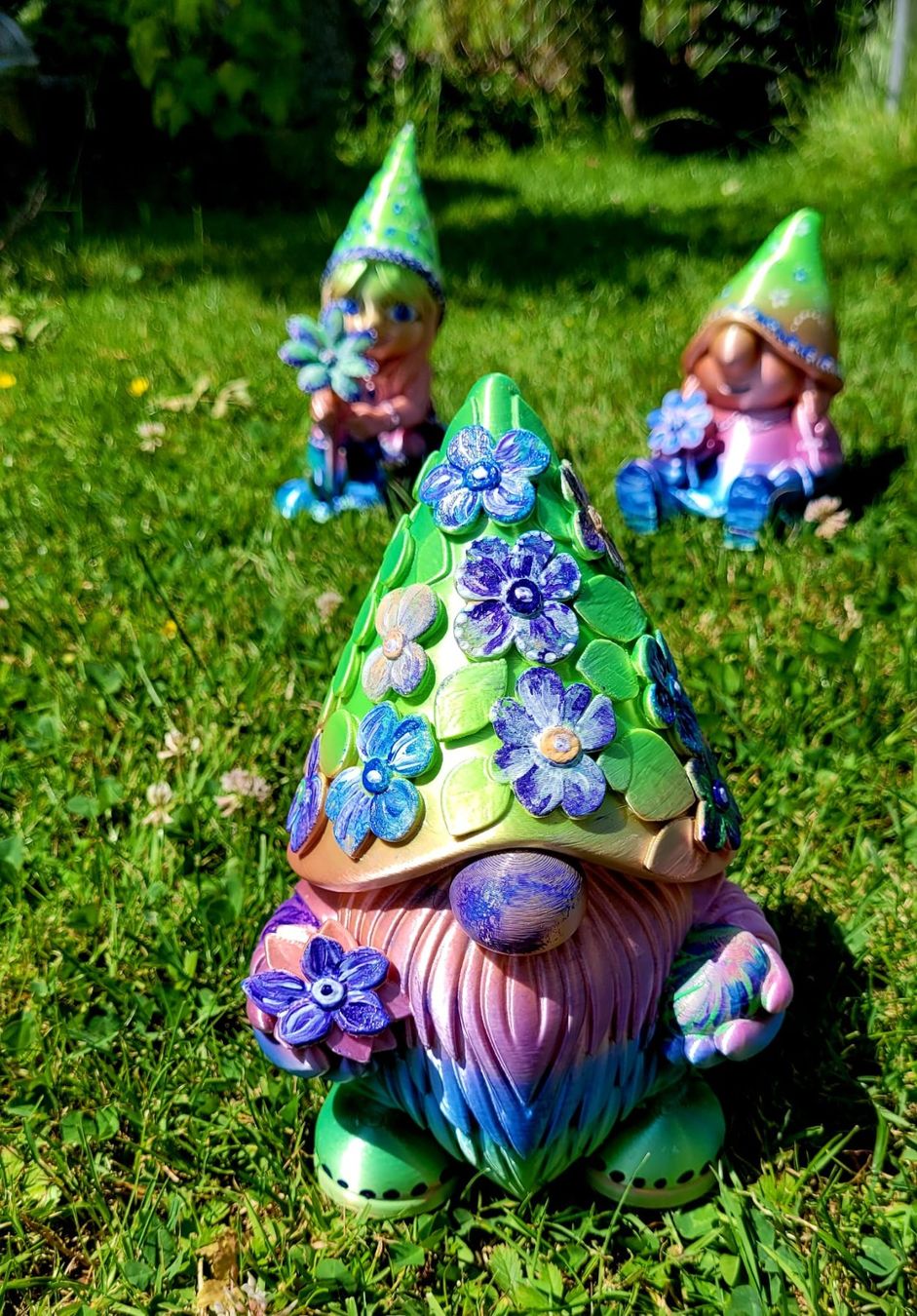 Statuette: Glückszwerg, Gartenzwerg, Gnom, Figur – Nuovo (secondo la descrizione) da Au SG venduto da M3d4all