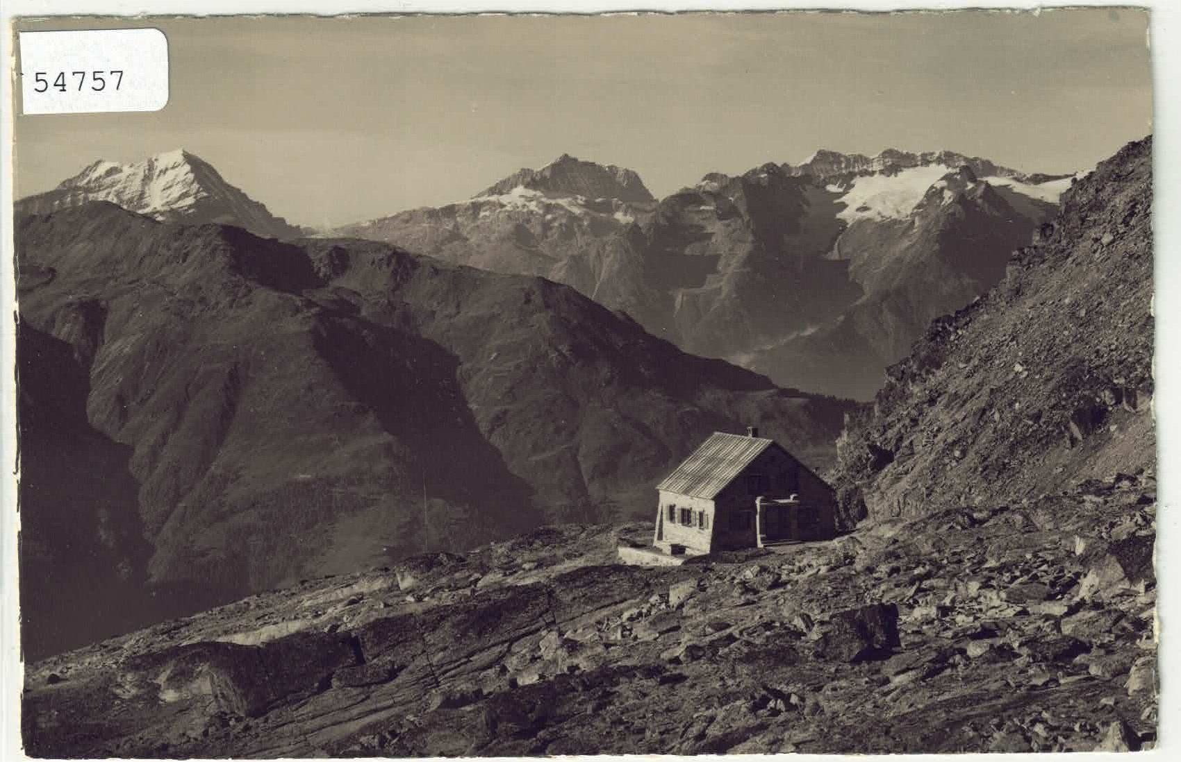 Cartoline postali: Bordier-Hütte S.A.C. - Photo: E. Gyger – Usato da Ettingen venduto da Kartenplanet