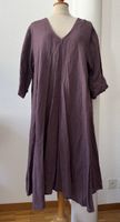 Robe tunique en lin 100% Made in Italy, taille unique