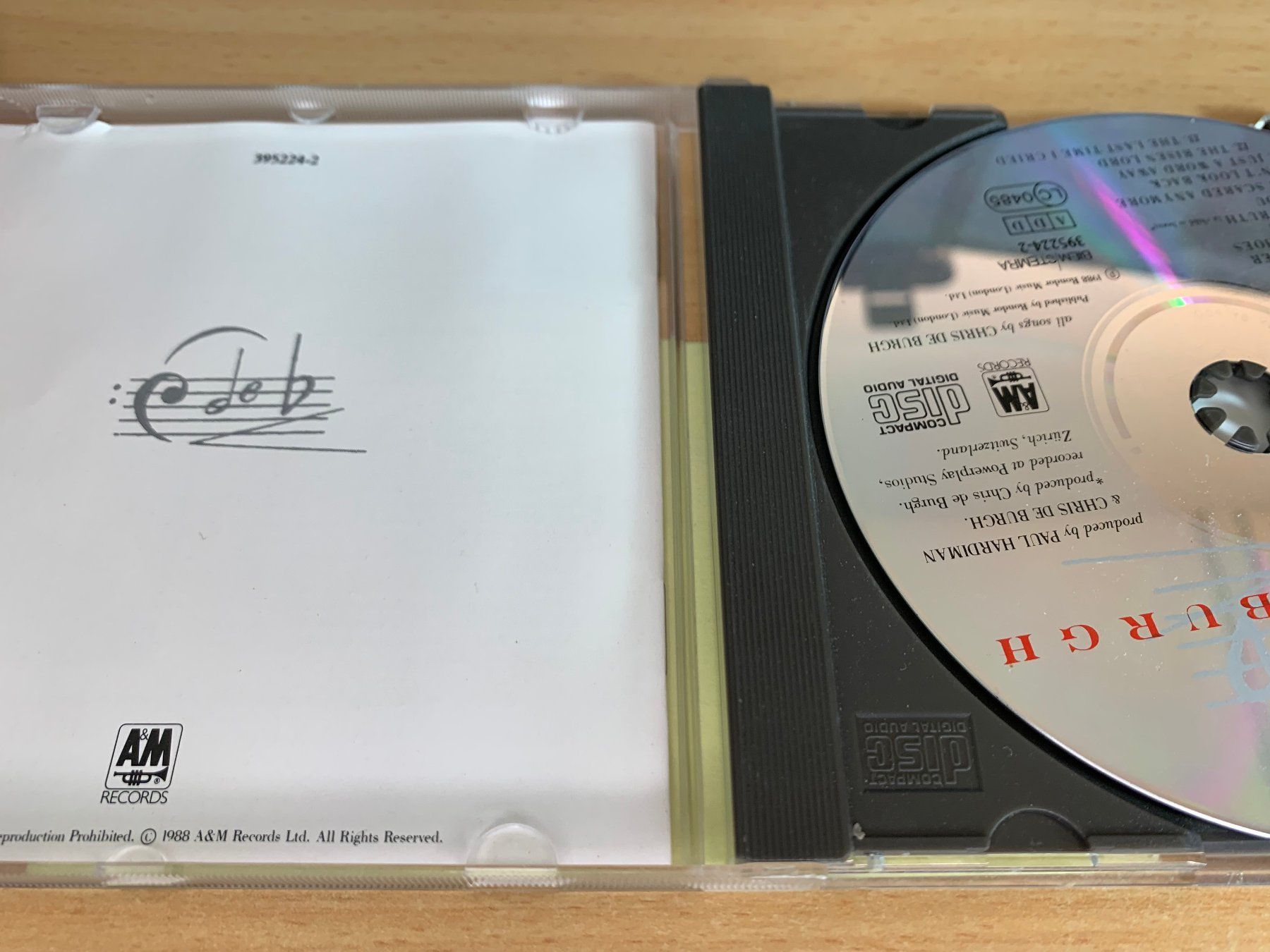 CDs: Chris de Burgh – Flying Colours – Gebraucht aus Rikon im Tösstal von Alpenmutz 2