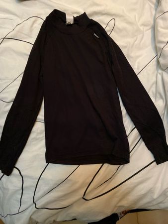 Sous pull manches longues noir 143-152 Wed’ze, sport, hiver