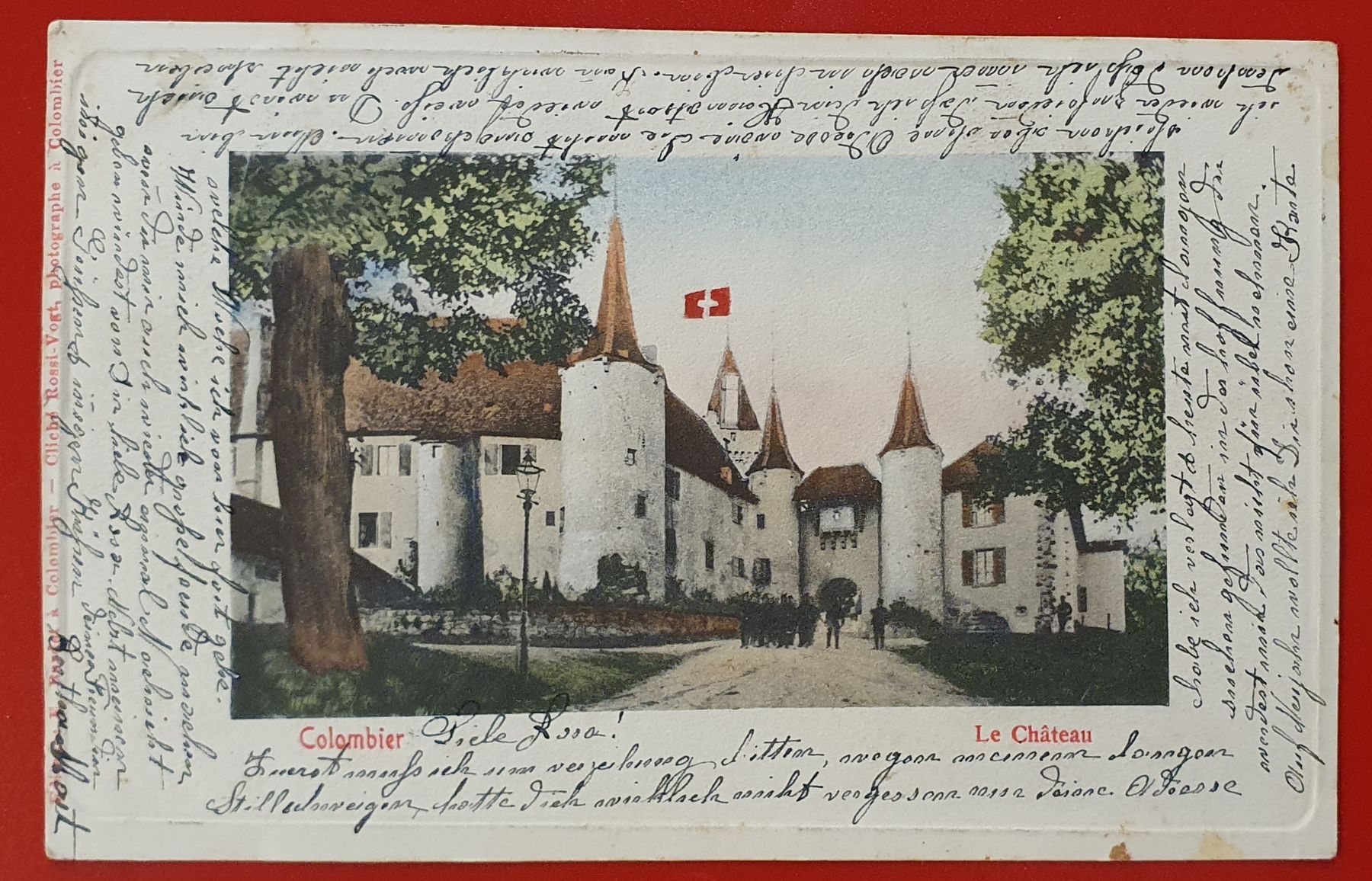 Cartoline postali: 8 alte Ansichtskarten Colombier – Usato da Kreuzlingen venduto da Rschweiz1 6