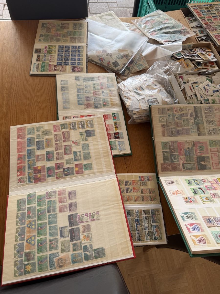 Tutti i francobolli: Briefmarken Sammlung Alben  – Usato da Zuzwil SG venduto da Moriroya 2