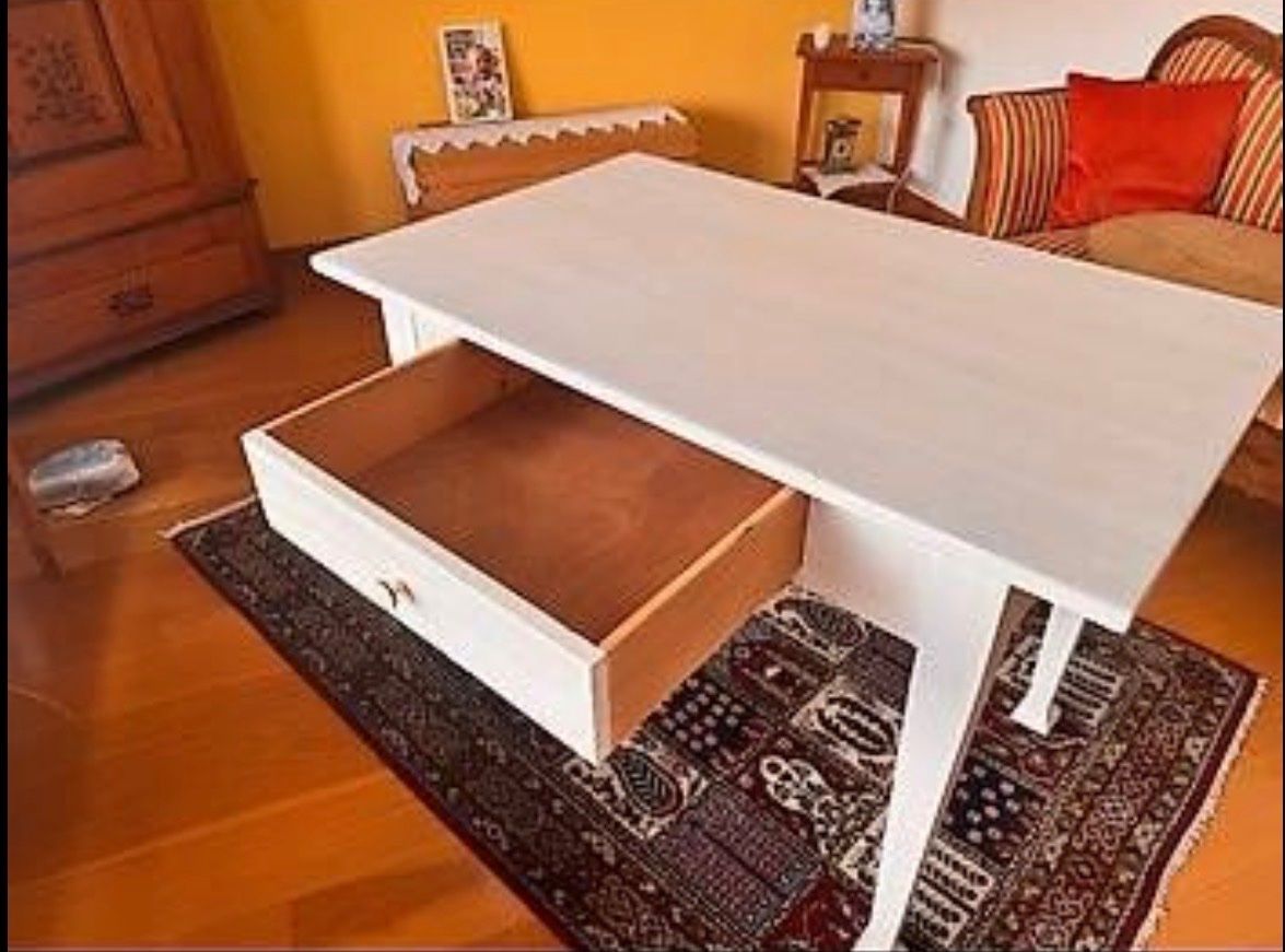 Tavoli: Wunderschöner Biedermeier Tisch, restauriert, Top Zustand – Usato da Niederried b. Kall venduto da Arteon426 1