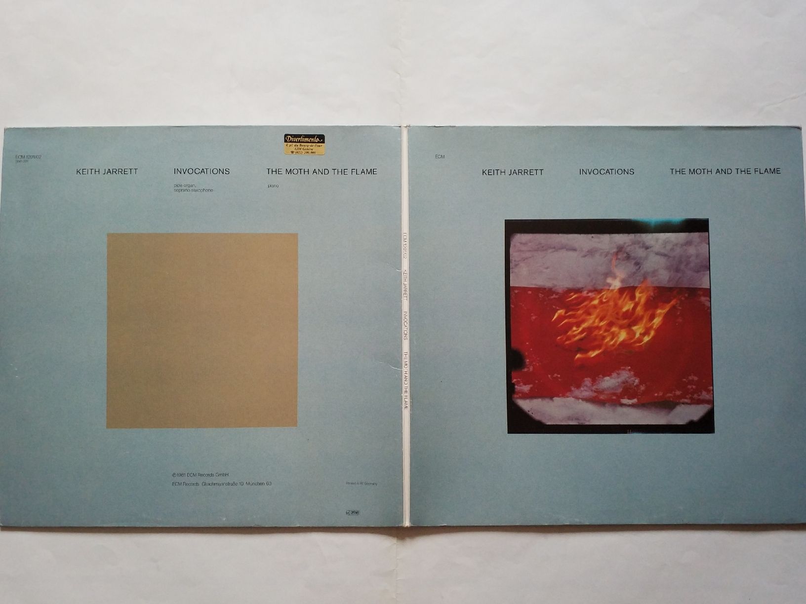 Schallplatten: KEITH JARRETT,  invocations ........ 1st 1981 press  - NEW - – Neu (gemäss Beschreibung) aus Yverdon-les-Bains von Jacotreut 1
