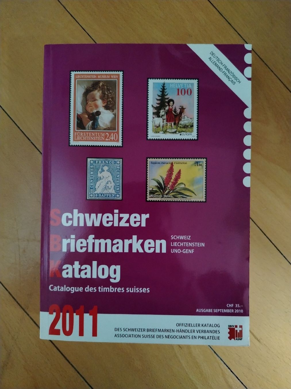 Libri: Schweizer Briefmarkenkatalog 2011 – Usato da Bern venduto da schly2