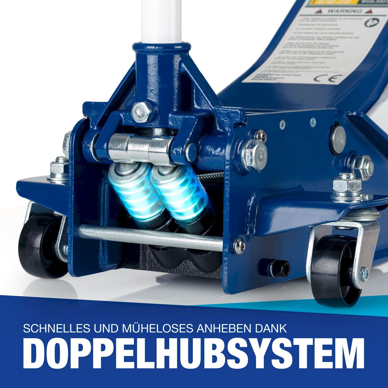 Assistenza stradale: Hydraulischer Wagenheber 3000kg – Nuovo e nell'imballaggio originale da Bottighofen venduto da zaap 4