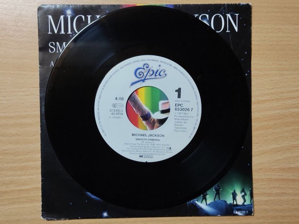 Dischi in vinile: Michael Jackson - Smooth Criminal - Vinyl – Usato da Muhen venduto da phoenix1 2